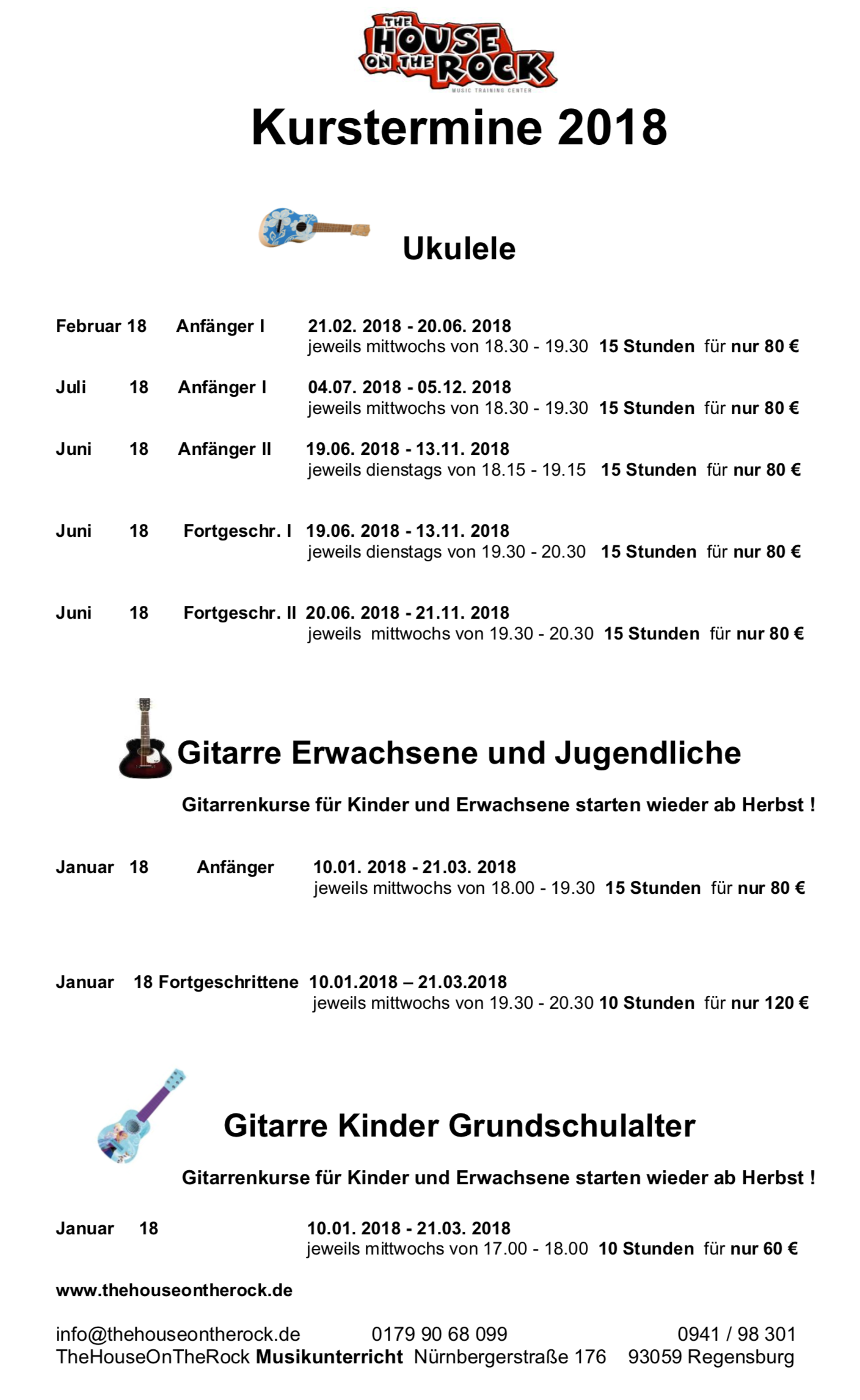 Kurse 2018